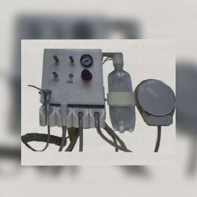 وحدة طب الأسنان المحمولة لطب الأسنان توربين معلق طويل ثقوب 2/4