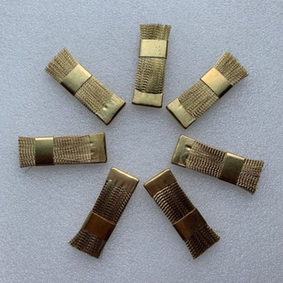 مختبر الأسنان فرشاة الأسنان ذات الأسلاك النحاسية المسطحة