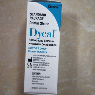 Dycal الظل الأسنان من مواد طب الأسنان / هيدروكسيد الكالسيوم Radiopaque تكوين