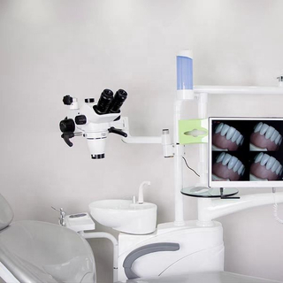 تثبيت المجهر الجراحي لطب الأسنان