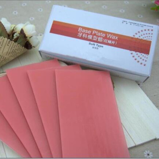 لوحة شمعية لقاعدة الأسنان لمواد مختبر الأسنان