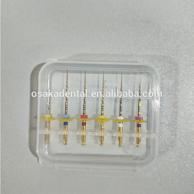 الأسنان اللبية تنشيط الحرارة البروتيني ملف الذهب نيتي